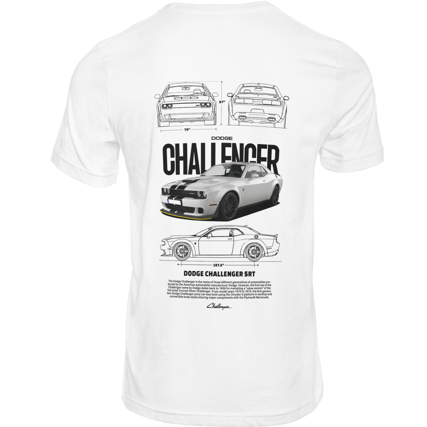 TShirt Challenger SRT