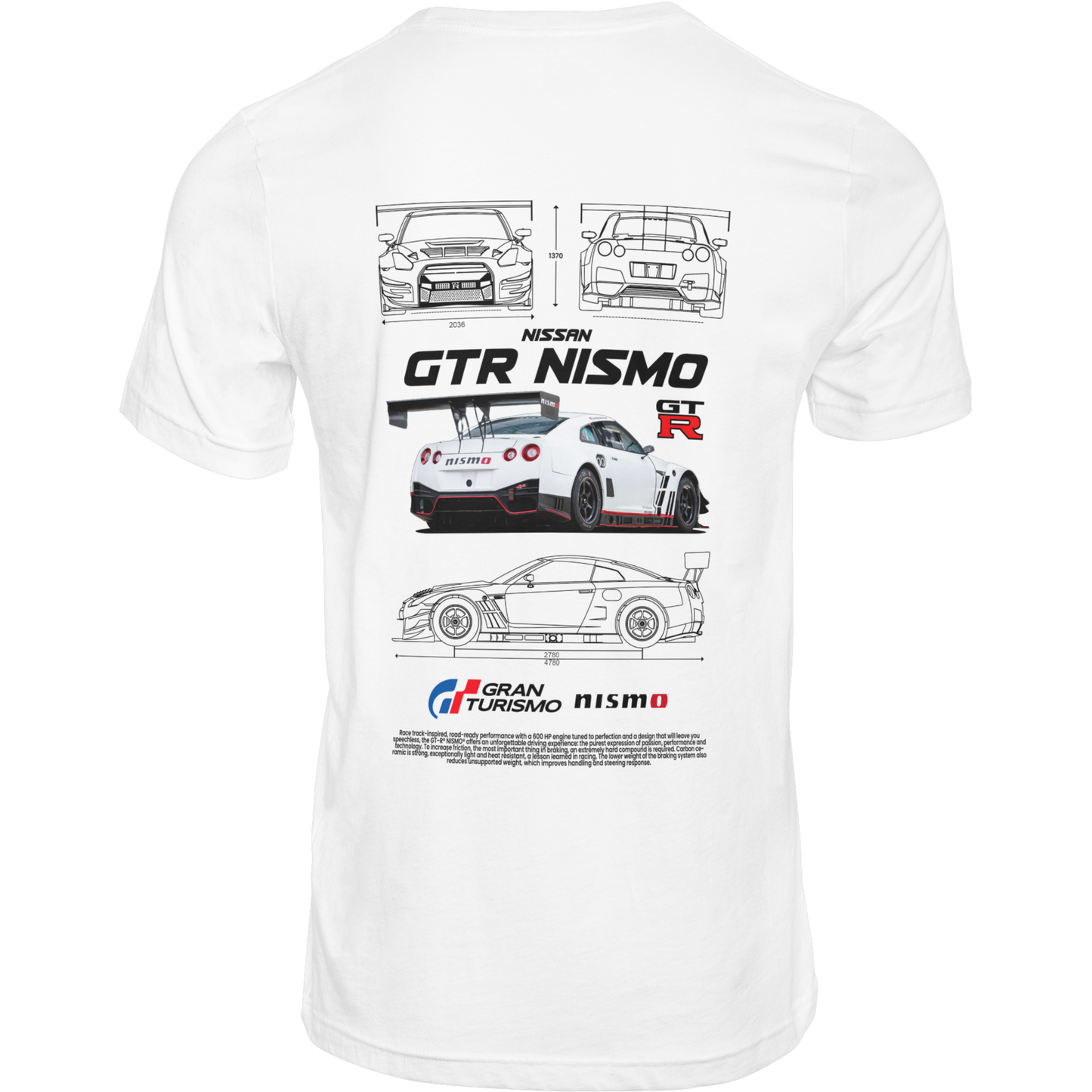 TShirt GrandTurismo Nissan Gtr Nismo