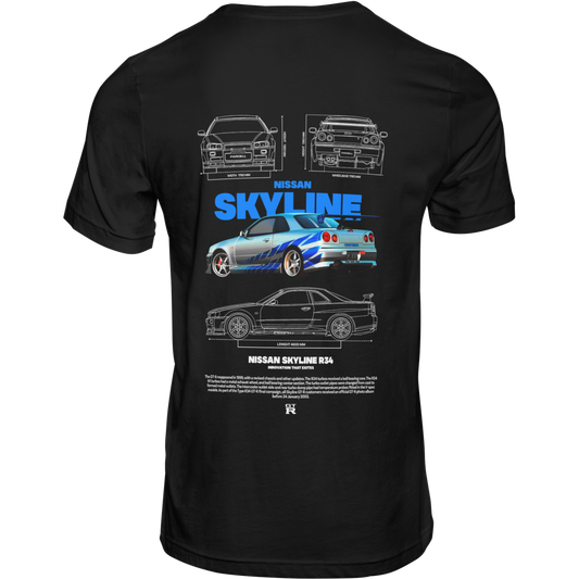 TShirt Nissan R34 SkyLine