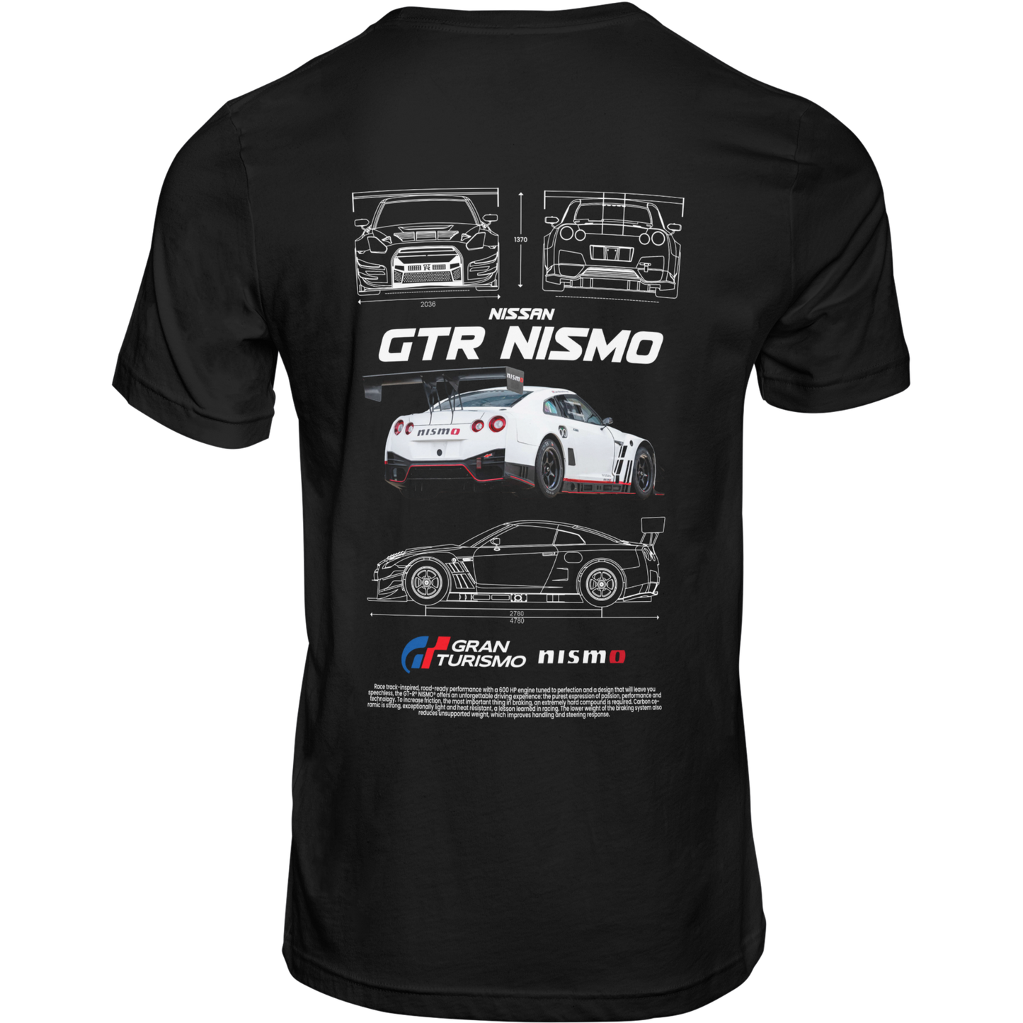 TShirt GrandTurismo Nissan Gtr Nismo